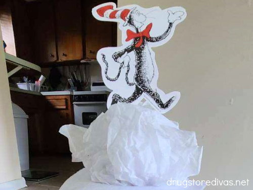No Dr. Seuss party would be complete without a The Cat In The Hat centerpiece. Find out how to make one easily at home.
