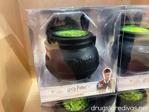 Harry Potter Ceramic Cauldron Soup Mug with Spoon.