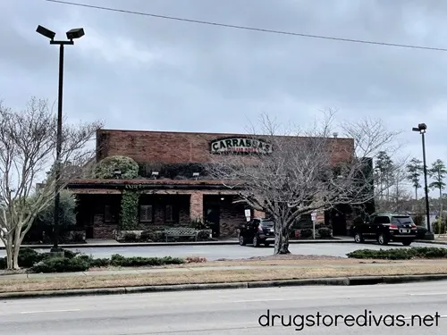 The outside of a Carrabba's restaurant.
