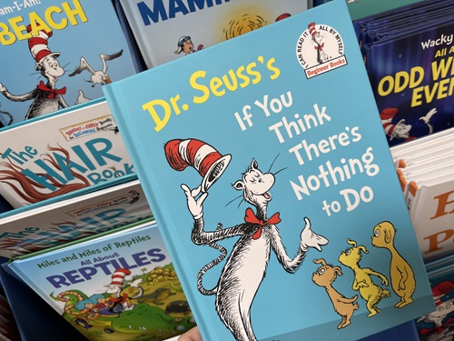 Dr Seuss's If You Think There's Nothing To Do book.