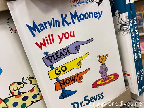 Marvin K Mooney Will You Please Go Now book by Dr Seuss.