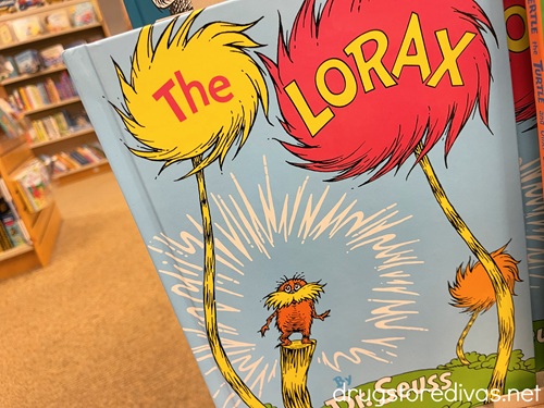 The Lorax by Dr. Seuss book.