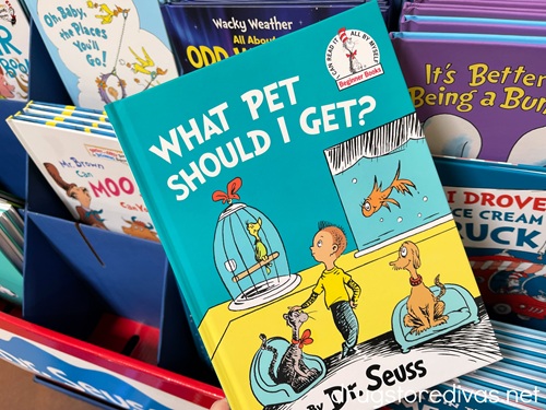 A What Pet Should I Get by Dr Seuss book.