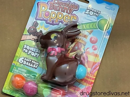 A Hog Wild Bunny Popper toy.