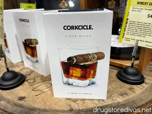 A Cigar Whisky Glass.