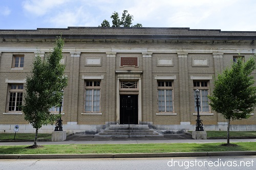 Abbeville County Library in Abbeville, SC.