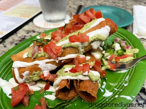 Chicken Taquitos from Taco Boy.