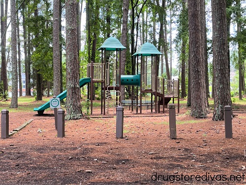 A playground at Lake Greenwood State Park.