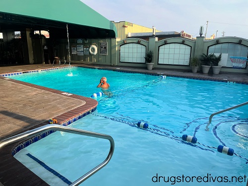 The pool at the Best Western Plus Humboldt Inn in Eureka, CA.