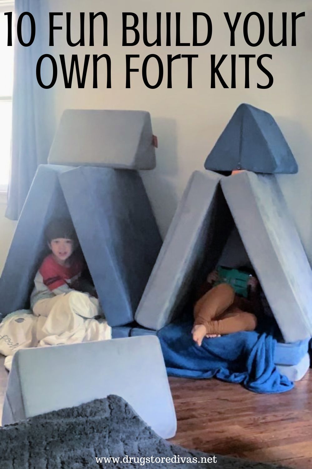 EZ-Fort Construction Toy Fort Building System Kids Fun Fort