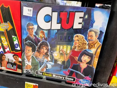 Clue board game.