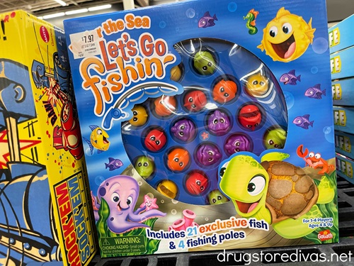 Let's Go Fishing board game.