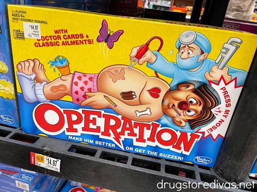 Operation board game.