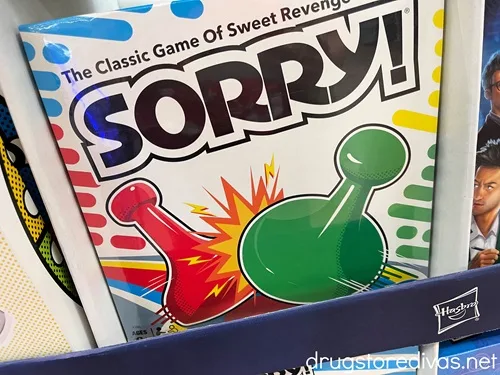 Sorry board game.