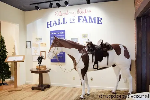 A display at the Ellensburg Rodeo Hall Of Fame Museum.