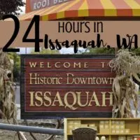 Four scenes from Issaquah, Washington.