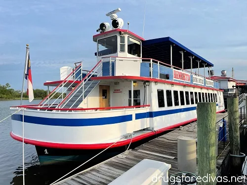 The Henrietta cruise boat docked in Wilmington, NC.