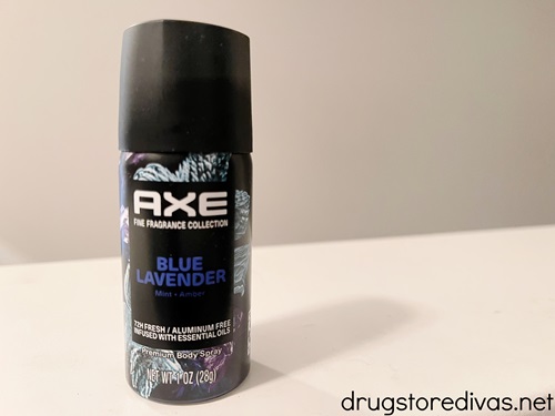 A can of Axe body spray.