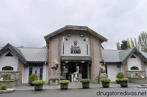 The outside of Cougar Mountain Zoo in Issaquah, Washington.