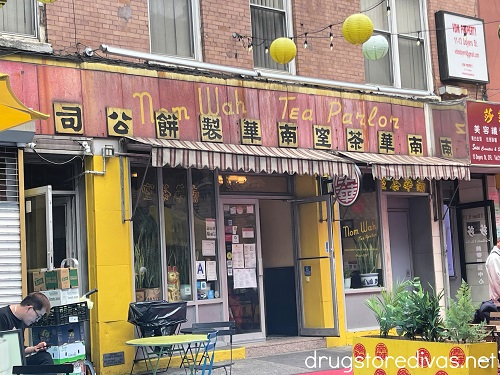 Nom Wah Tea Parlor in Chinatown in New York City.