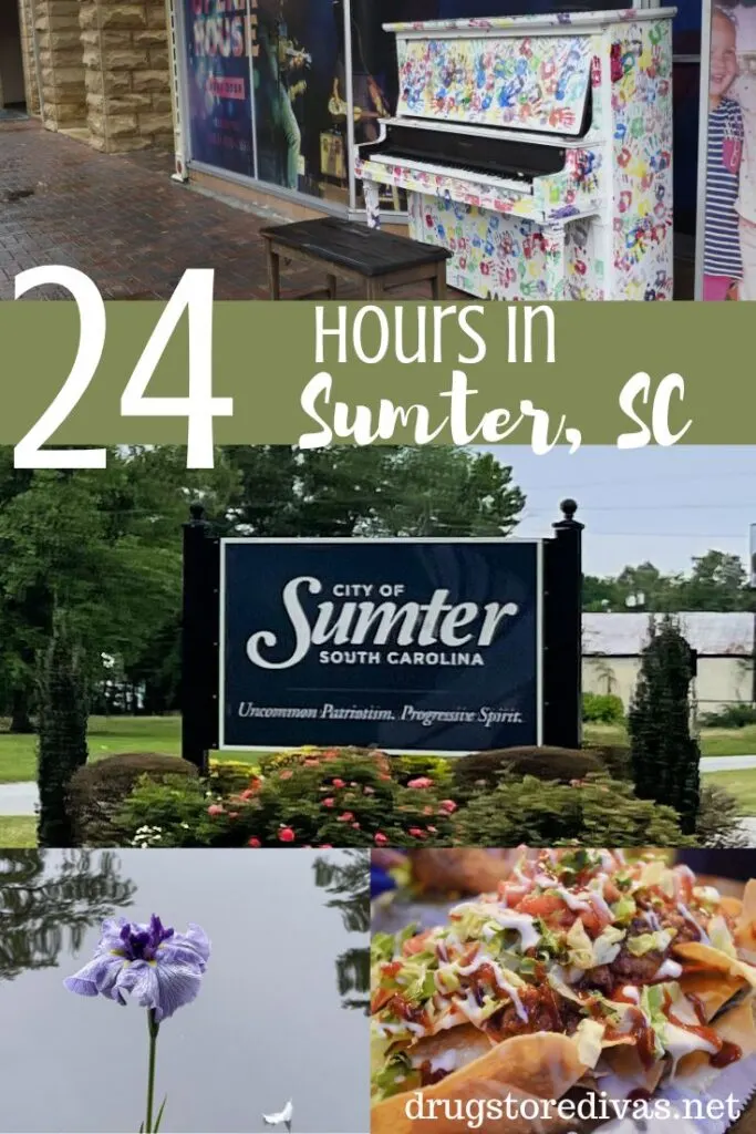 Four scenes from Sumter, South Carolina.