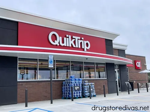 A QuikTrip gas station.