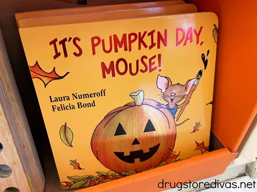It's Pumpkin Day, Mouse book.