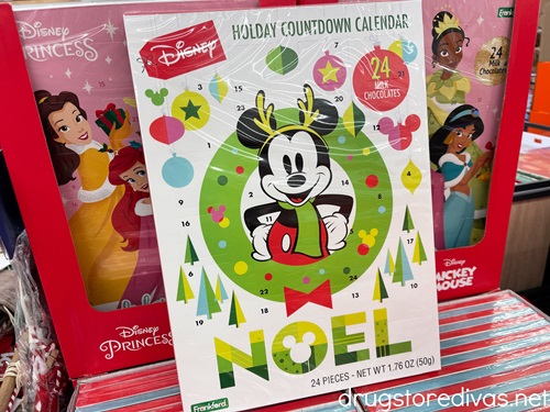 A Mickey Mouse and Disney Princesses Advent calendars.