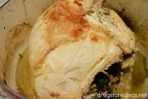 An oven roasted turkey breast.