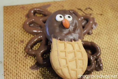 A Nutter Butter Turkey Cookie.