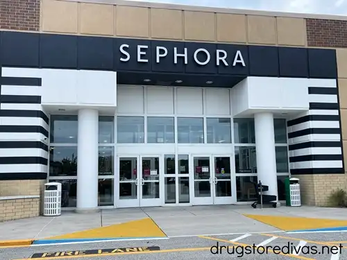 The outside of a Sephora store.