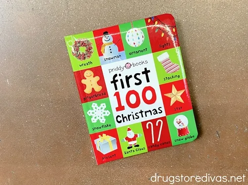 First 100 Christmas Words book.