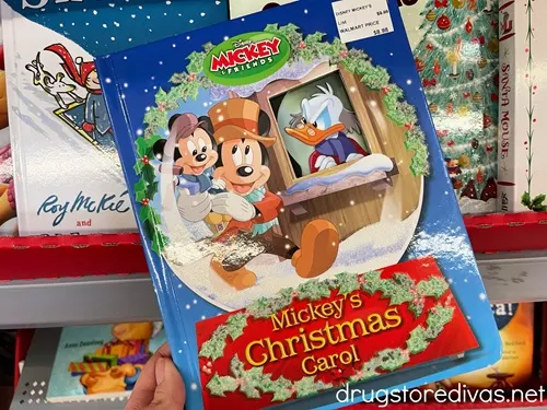 Mickey's Christmas Carol book.