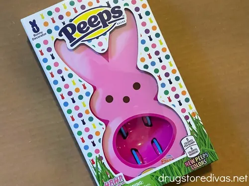 A Peeps egg decorator in the box.