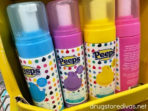 Peeps Foaming Hand Soap.