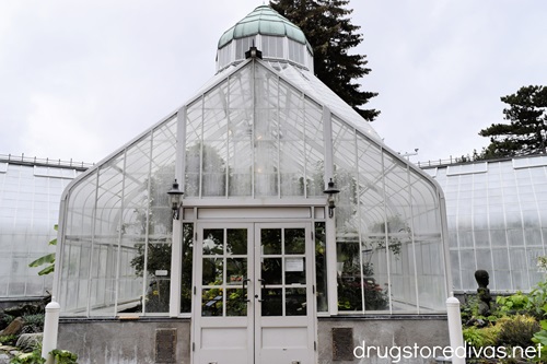 The outside of the WW Seymour Botanical Conservatory in Tacoma, Washington.