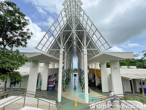 The visitor's center in El Yunque National Forest in Puerto Rico.