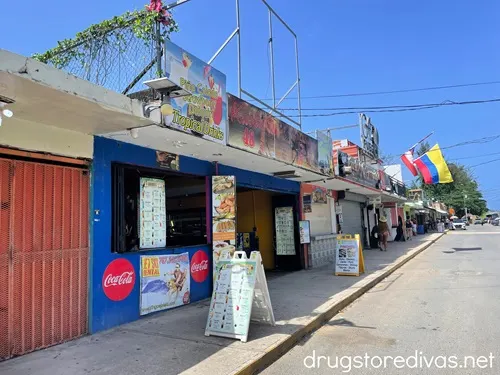 The Luquillo Beach Kiosks in Puerto Rico.