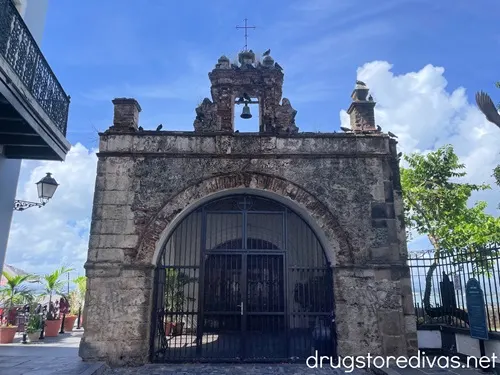 An old church, called Capilla del Santo Cristo de la Salud, in San Juan, Puerto Rico.