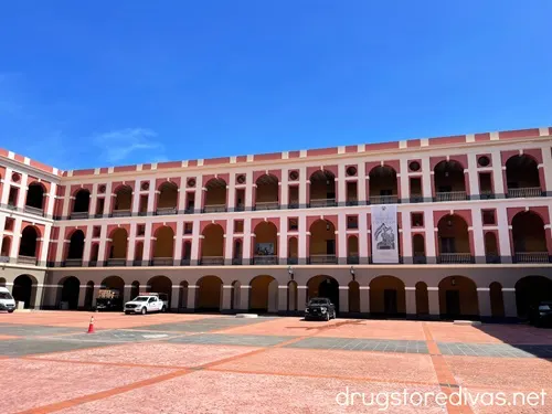 The inside of Cuartel de Ballaja, a military barracks, in San Juan, Puerto Rico.