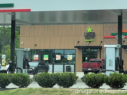 The outside of a Laredo Taco restaurant.