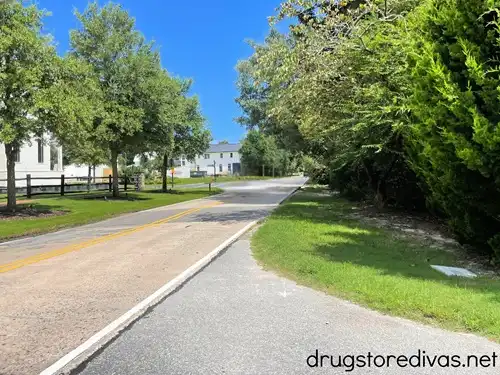 Part of Airlie Road in Wilmington, NC.