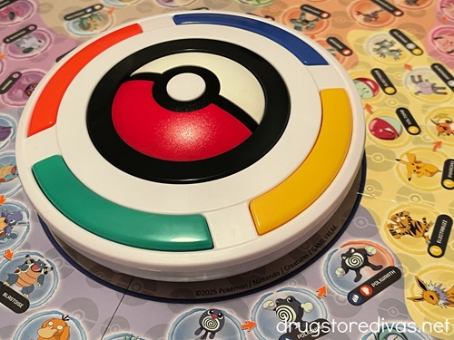 A Pokemon board game.