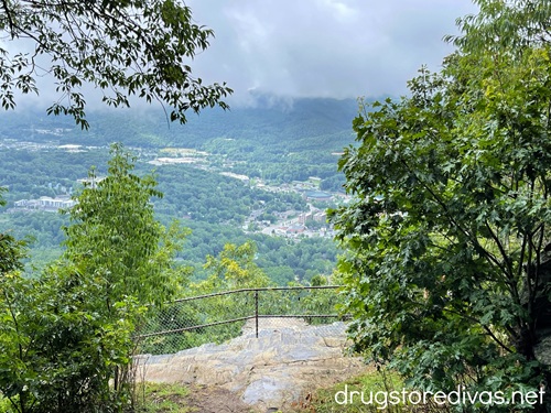 A scenic view of Boone, NC from Howard Knob County Park.