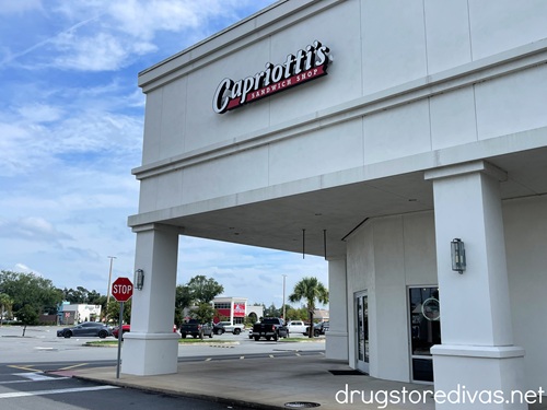 The outside of a Capriotti's sandwich shop.