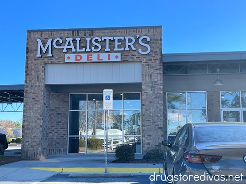 The outside of a McAlister's Deli restaurant.
