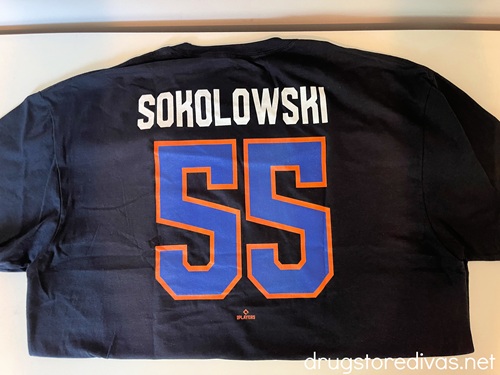 A shirt that says SOKOLOWSKI 55 on it.