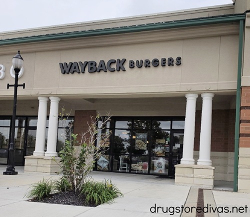 The outside of a Wayback Burgers restaurant.