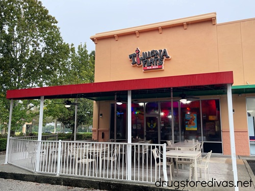 The outside of a Tijuana Flats restaurant.
